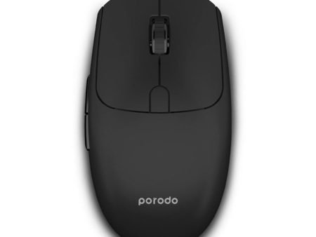 Porodo 6D Dual Mode Wireless Mouse - Black Cheap