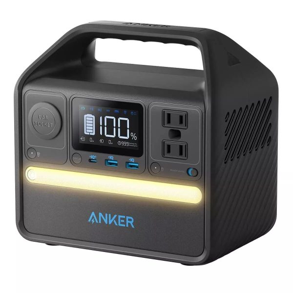 Anker 521 Portable Power Station (PowerHouse200W   256Wh) - Black Hot on Sale