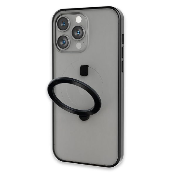 Levelo MagSafe Ringo Multi-Functional Kickstand Case - Apple iPhone 14 Pro Max   Black Online Sale