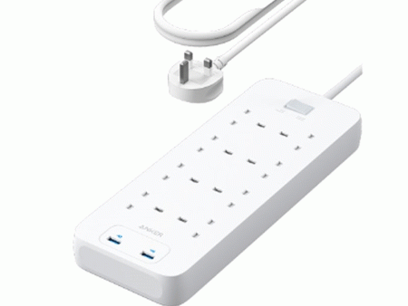 Anker 342 USB Power Strip 8 in 1 - White Online