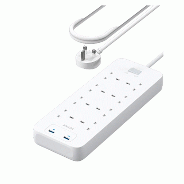 Anker 342 USB Power Strip 8 in 1 - White Online