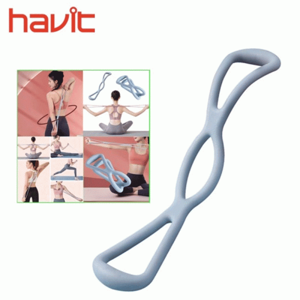 Havit-FE100 Fitness Pulling Rope - Blue Fashion