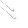 Pawa PVC 60W Data & Quick Charging USB-C to USB-C Cable 1.2m 4ft - White Sale