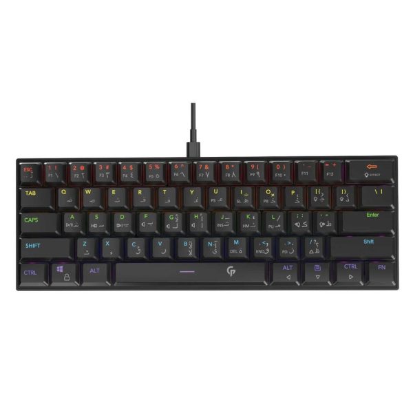 Porodo Low-Profile Mechanical TKL Keyboard Rainbow Online now