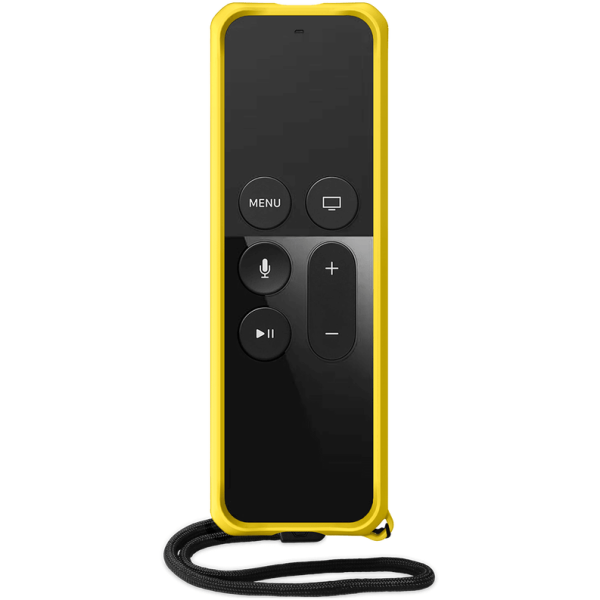 Itskins Spectrum Solid﻿﻿﻿ Series Case Antimicrobial For Apple Tv 4K Remote Control - Yellow Supply