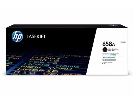 HP 658A Black Original LaserJet Toner Cartridge - 7000 Pages   Black Color   Toner Cartridge Online