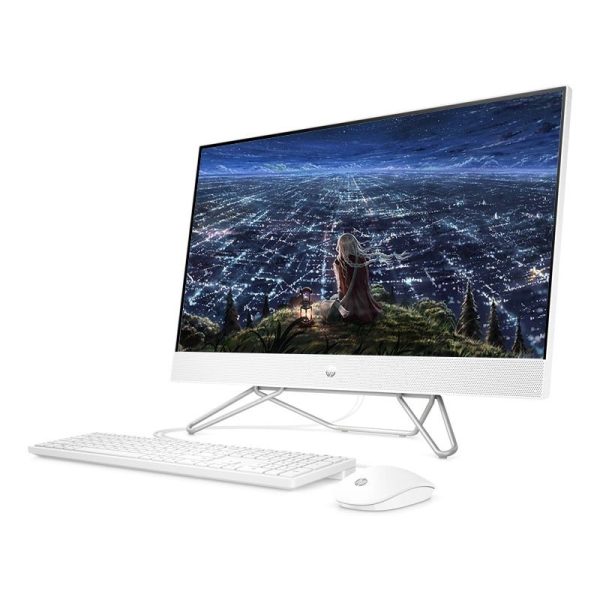 HP 27-CB1000NE AIO PC - i7   16GB   500GB (NVME M.2 SSD)   27.0  FHD Touch   2GB VGA   DOS (Without OS)   1YW   Starry White - Desktop For Cheap