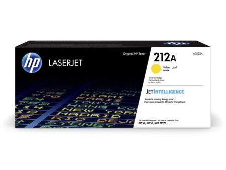 HP 212A Yellow Original LaserJet Toner Cartridge - 4500 Pages   Yellow Color   Toner Cartridge Fashion