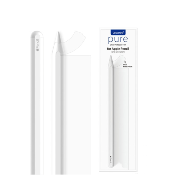 Araree Pure Clear Protector Film For Apple Pencil 2nd Generation - Clear Matte For Sale