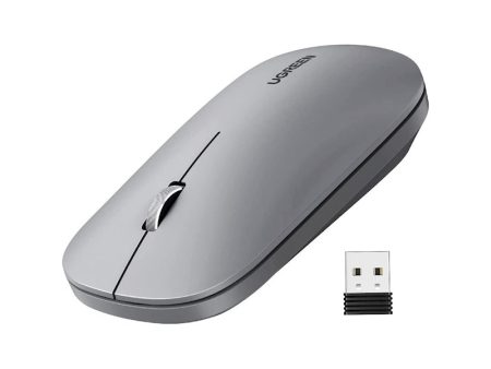 UGREEN Portable Wireless Mouse - Gray Hot on Sale