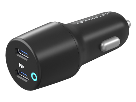 Powerology Ultra-Quick Car Charger - 130W Hot on Sale