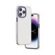 Levelo Sensa Clear Back Case iPhone 14 Pro Max - Clear Purple For Cheap