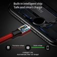 Baseus Rapid Series 3-in-1 Fast Charging Data Cable - Lightning   Type C   Micro USB Cable   1.5 Meter   Red Online Sale