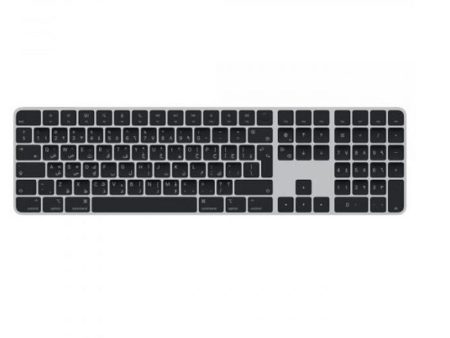 Apple Magic Keyboard with Touch ID Numeric Mac - Bluetooth   Arb Eng   Black For Discount