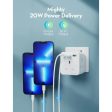 RAVPower PD 20W Wall Charger with 3 AC Plug - White Hot on Sale