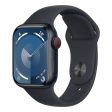 Apple Watch Series 9 with Sport Band - LTPO OLED   64GB   45mm   Medium Large   Bluetooth   Wi-Fi   Cellular   Midnight For Discount