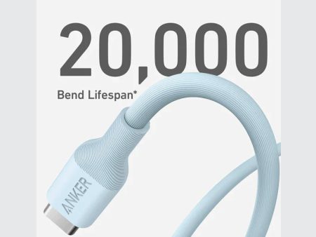 Anker 544 USB-C to USB-C Cable 140W (Bio-Based) (1.8m 6ft) -Blue Online