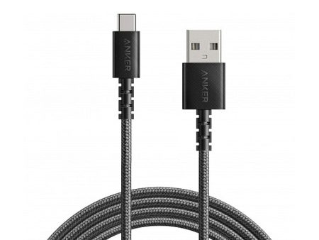 Anker Powerline Select + - USB-A   USB-C   1.8M   Black Discount