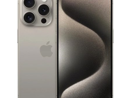 Apple iPhone 15 Pro - 256GB   Natural Titanium   5G   6.1   Middle East Version on Sale