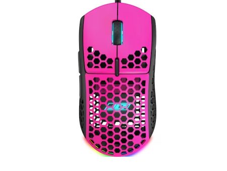 GAMERTEK GM16 UltraLight Precision Mouse - Raspberry Sale