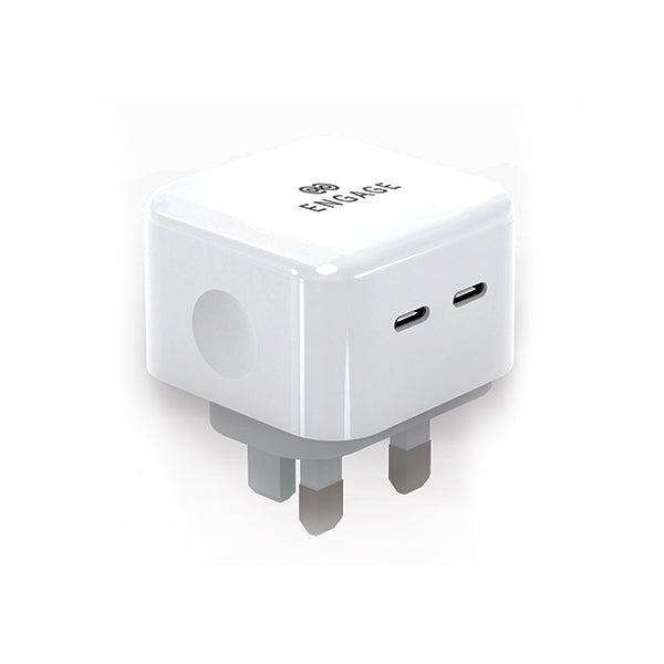 Engage Dual USB-C Port Home Charger - 35W   White Online