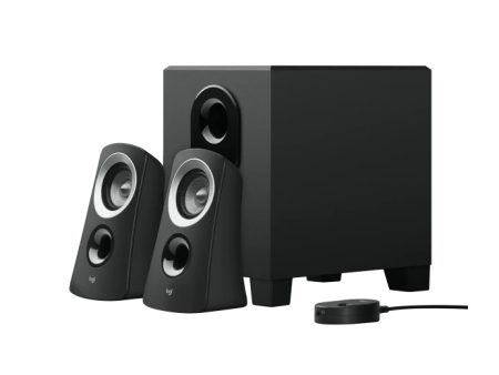 Logitech Z313 Speaker System With Subwoofer(2.1 ) - Black on Sale