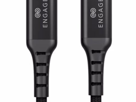 Engage PD 18W Fast Charging MFI certified Type-C to Lightning Cable 1 Meter - Black For Sale