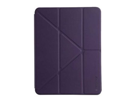 Rockrose Defensor II Smart Tri-Fold Origami Folio For iPad Pro 12.9 Inch 2020 - Purple Hot on Sale