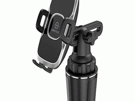 Wixgear Cup Mount Phone Holder - Black Online now