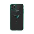 Kingxbar Swarovski Case - iPhone 11 Pro Max   Heart Green Discount