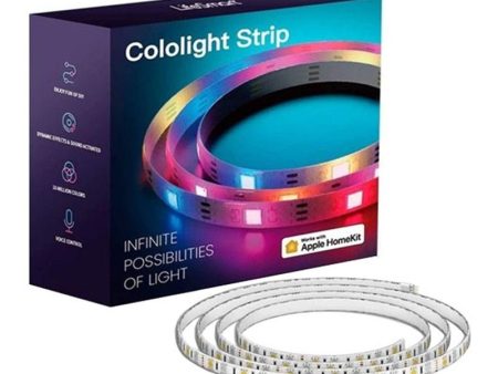 Cololight LED Strip Lights 30 LED, 16 Million Colors, 5050 SMD LEDs Changing with Smart App Control, Easy Install, Works with Alexa, HomeKit & Google - 2 Meter For Sale