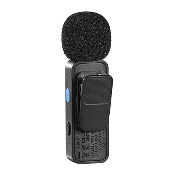 BOYA 2.4Ghz Wireless Microphone with Lightning connector for iOS device( 2TX+1RX) - Black Sale