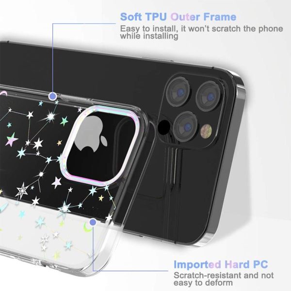 Kingxbar Case For iPhone 12 & 12 Pro - Starry Sky For Cheap