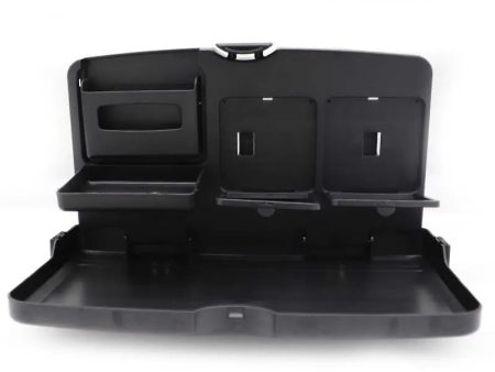 Multi-function Plastic Car Seat Back Organizer Foldable Table Travel Foldable Dining Tray Cheap