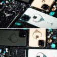 Kingxbar Swarovski Case - iPhone 11 Pro Max   Heart Green Discount