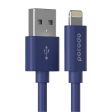 Porodo PVC Lightning Cable 1.2m - Blue Online now