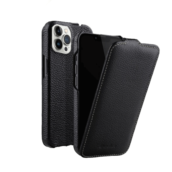 Melkco Jacka Leather Case - Apple iPhone 13 Pro Max   Black Discount