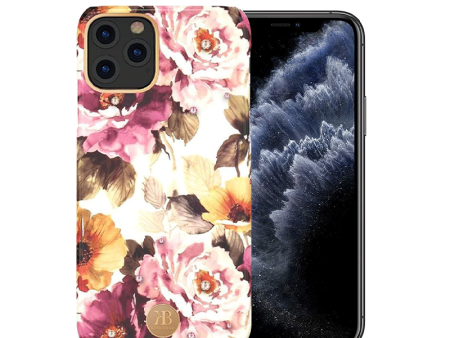 Kingxbar Swarovski Case - iPhone 11 Pro   Flora Pink on Sale