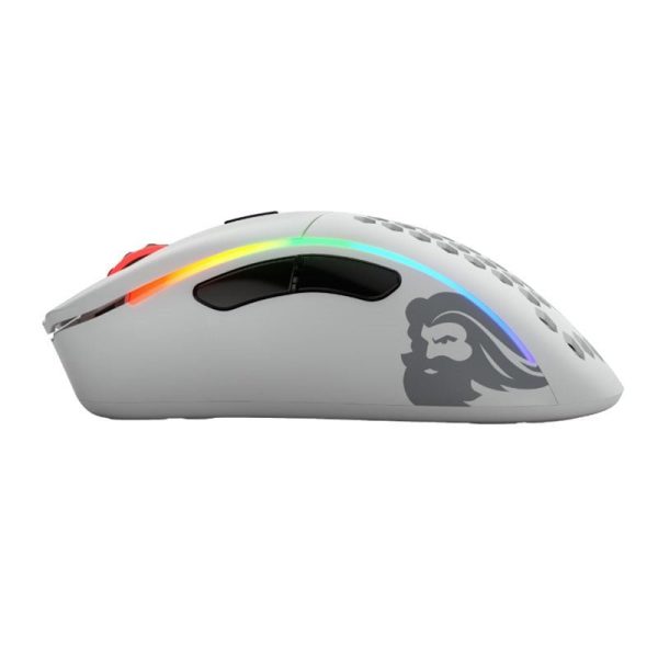 Glorious Model D Minus Wireless Gaming Mouse - Matte White For Sale