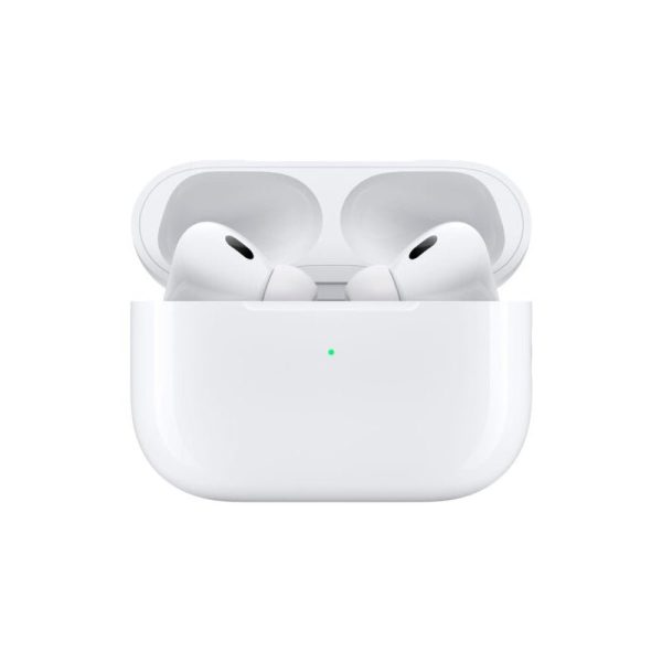 Apple AirPods Pro 2nd generation - USB-C with MagSafe Case   Bluetooth   White Online Hot Sale