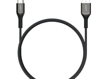 AUKEY Kevlar Core USB-A to USB-C Cable - 2m   Black on Sale