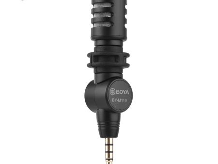 BOYA Miniature Condenser Smartphone mic (3.5mm Jack ) - Black Supply