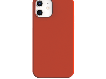 Araree Typo Skin Case For iPhone 12 & 12 Pro - Red Online now