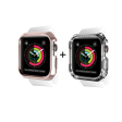 Itskins Spectrum Metal Case - 44mm   Apple Watch Series 5   Rose Gold + Clear - Pack of 2 Hot on Sale