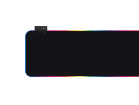 Porodo Gaming RGB Mousepad  Micro-Textured Surface For Control And Speed - Black on Sale