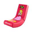 X-Rocker Nintendo All-Star Peach Video Rocker Gaming Chair Fashion