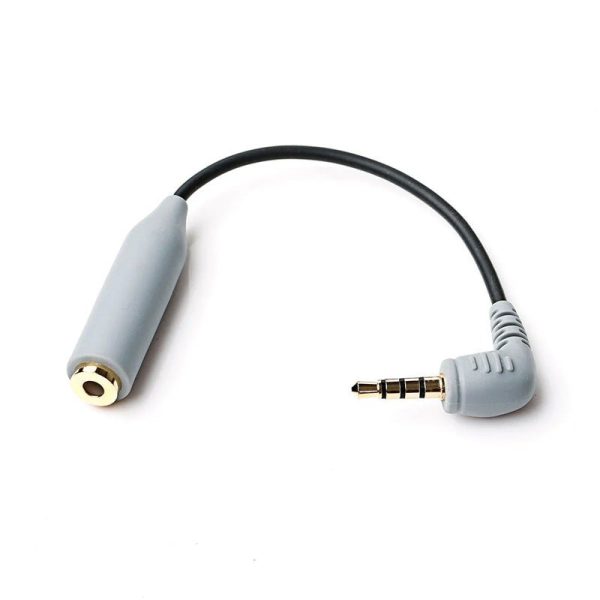 BOYA BY-CIP2 Female Microphone Adapter Cable - 3.5mm   AUX - Grey Online