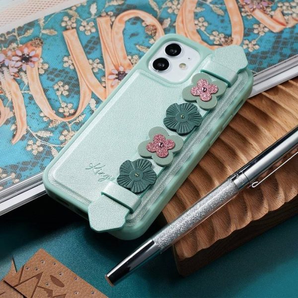 Kingxbar Case For iPhone 12 & 12 Pro - Light Green Fashion