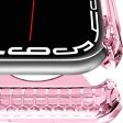 Itskins Spectrum Clear Series Case - 45mm   Apple Watch 7   Light Pink Sale