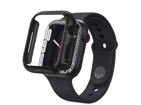 Apple Watch Series 7 Prismart Case - Marble Black on Sale